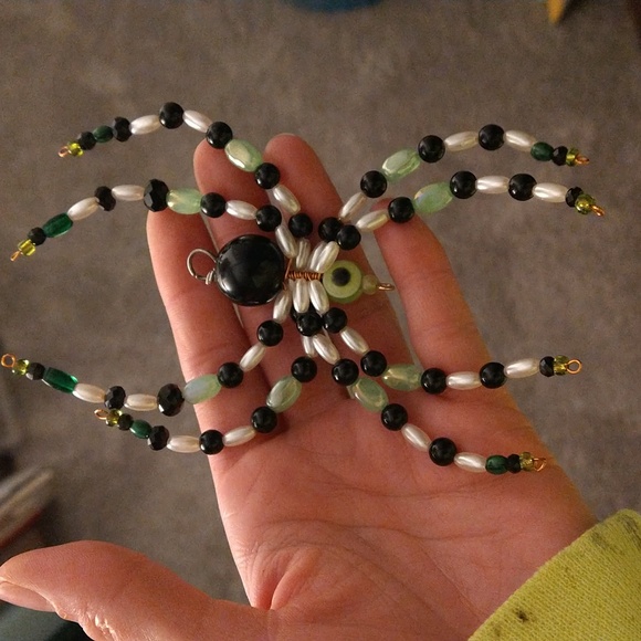 Artisan Evil Eye Beaded Spider - Picture 7 of 10